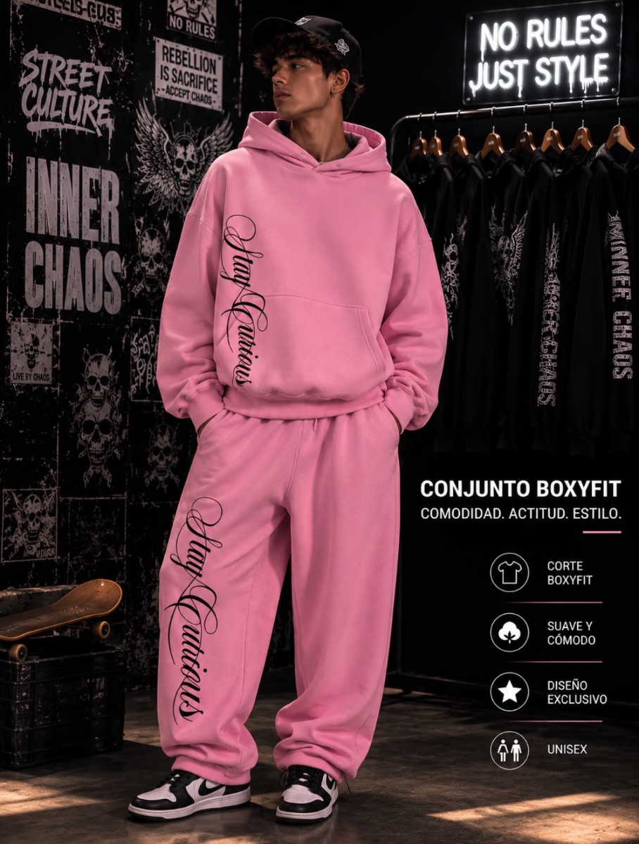 CONJUNTO STAY CURIOUS