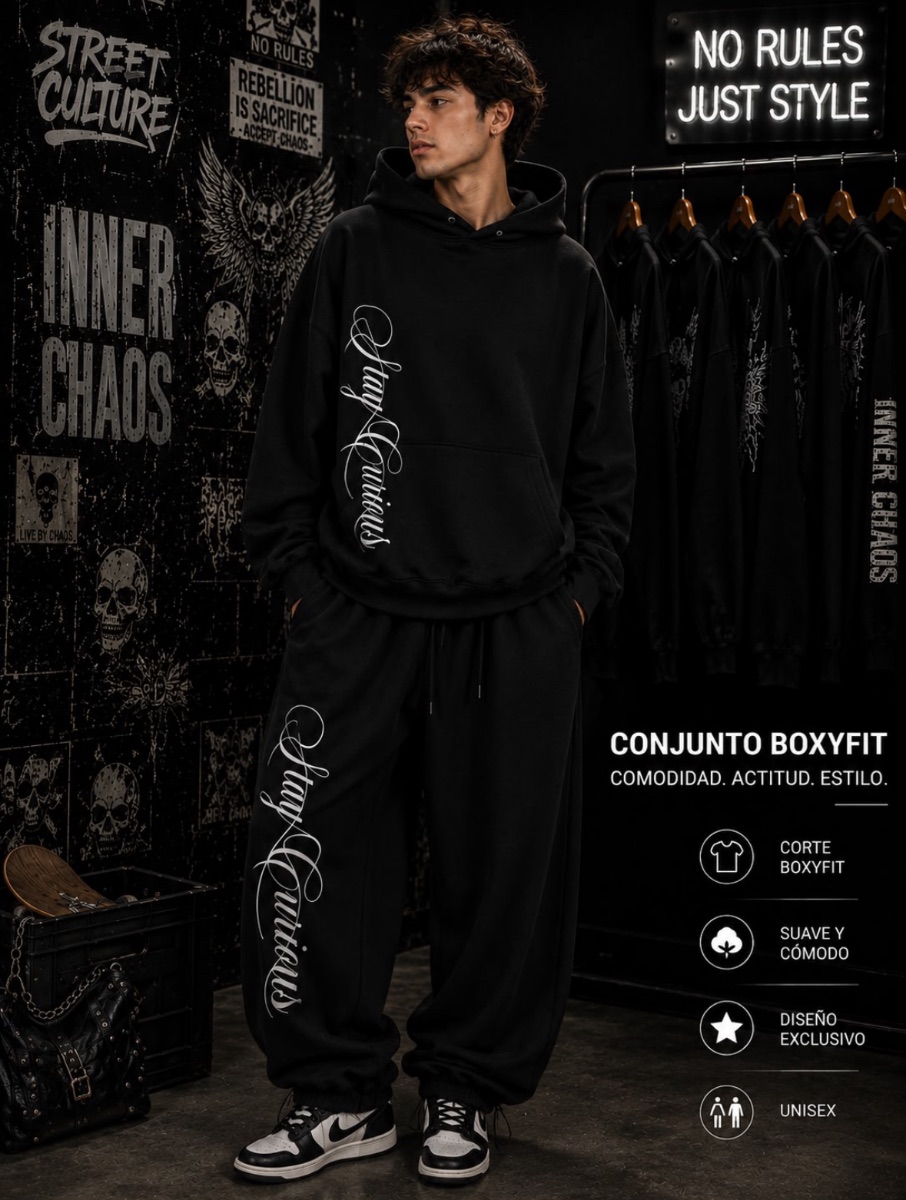 CONJUNTO STAY CURIOUS