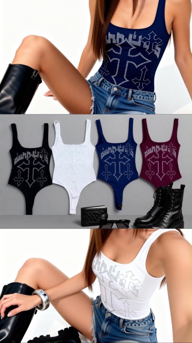 BODY CRUZ STRASS