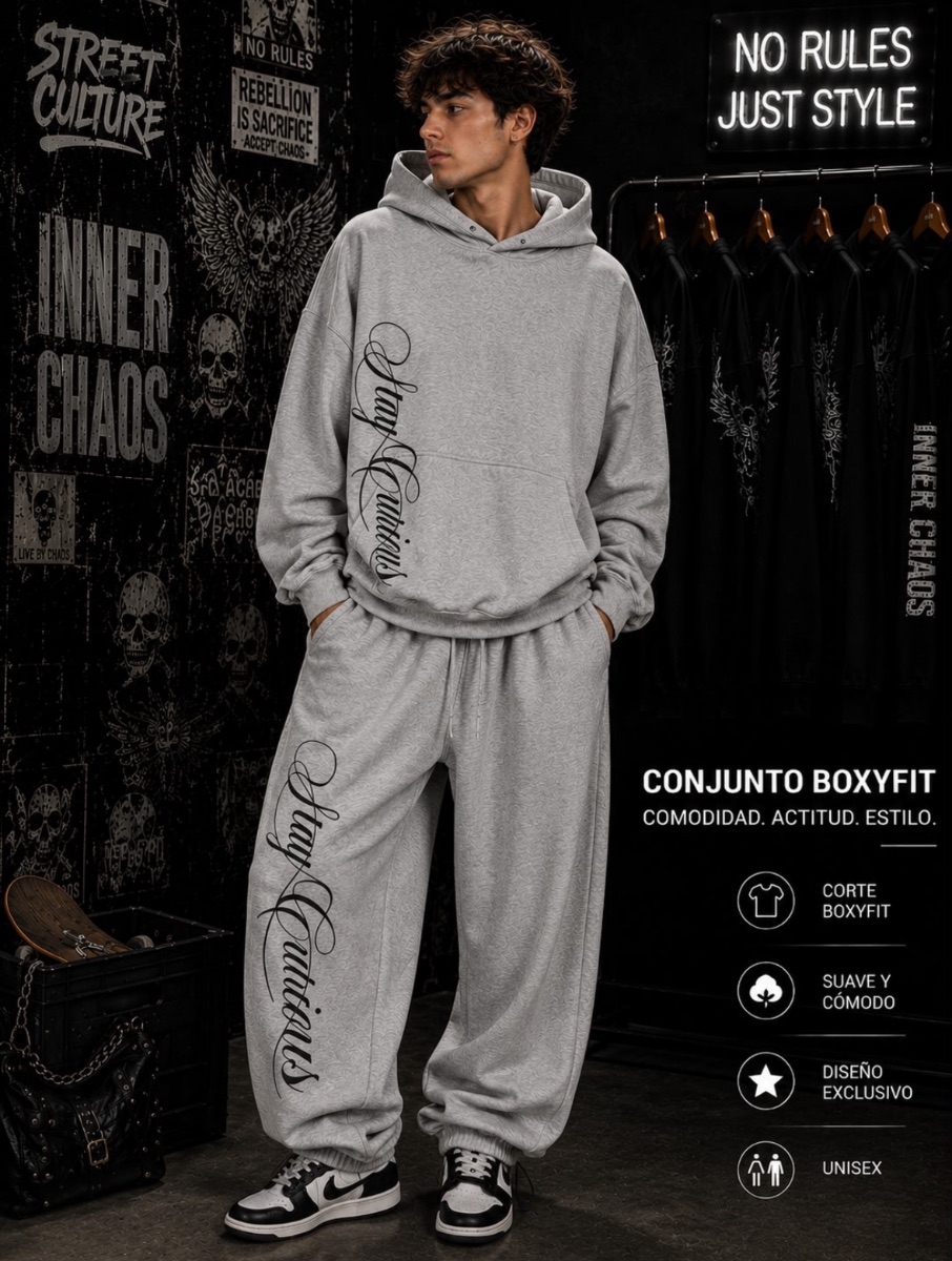 CONJUNTO STAY CURIOUS
