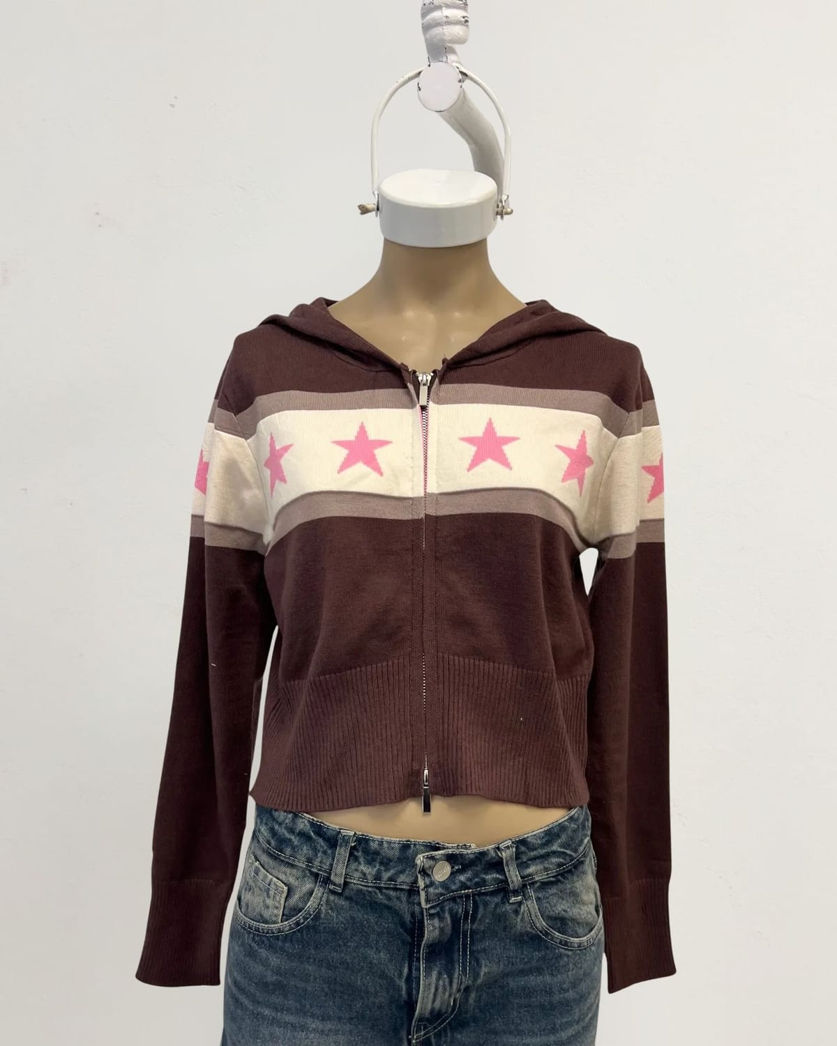 CAMPERA TEJIDO ESTRELLA