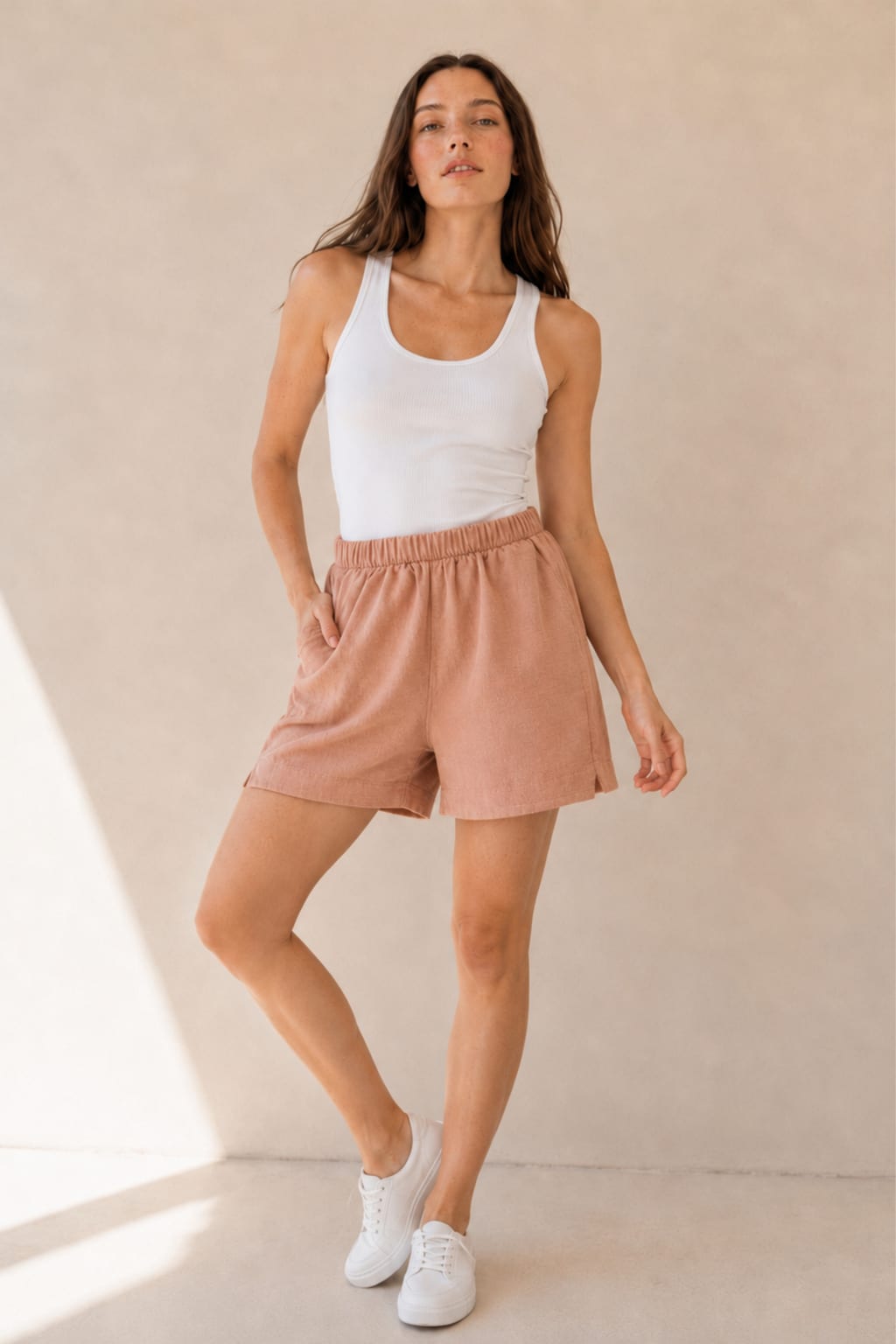 #6001 Short cey con bolsillos "Donald"