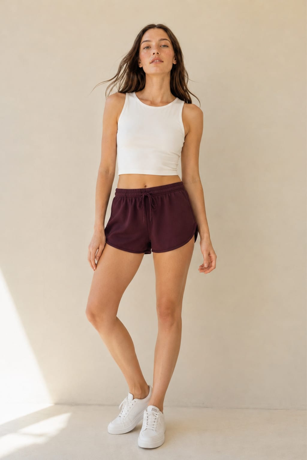 #6006 Short panal con tira cordon "Bersh"