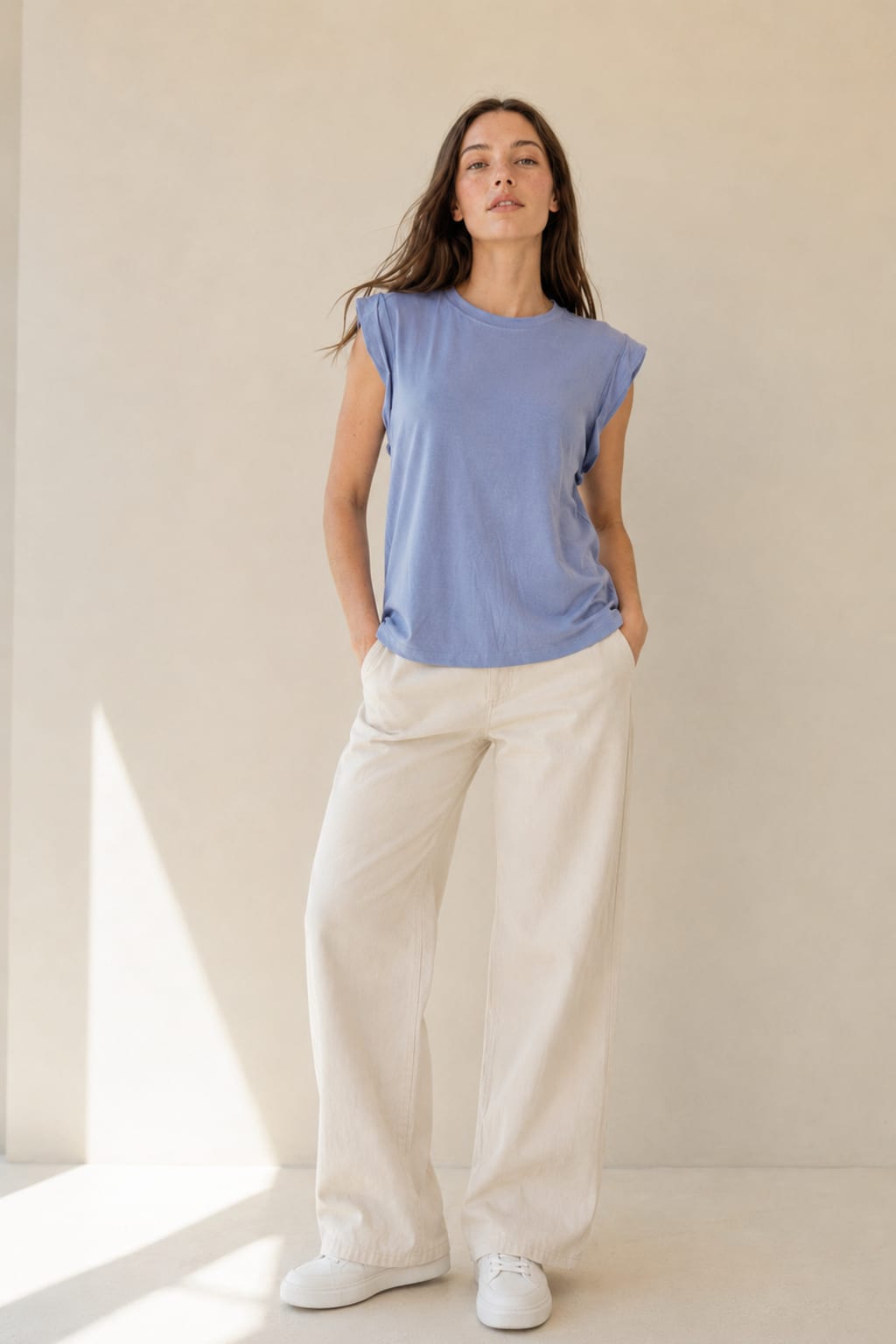 #3447 Remera crepe mc etiqueta classic "Jazmin"