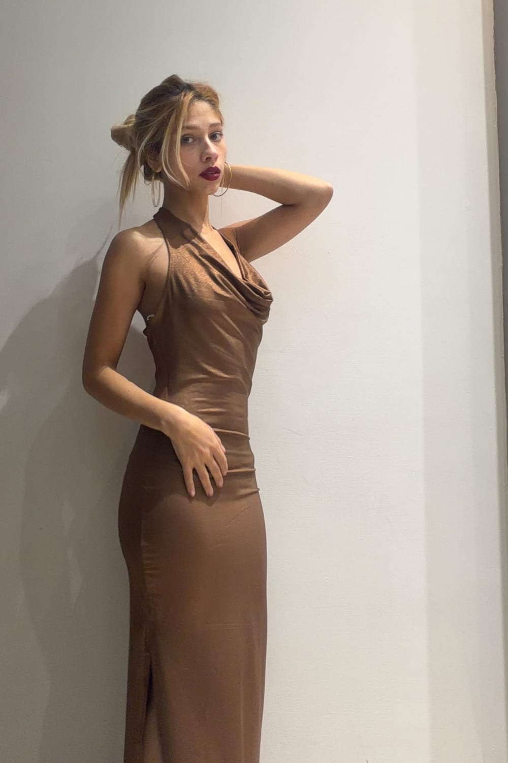 VESTIDO FERRAGAMO BRILLO