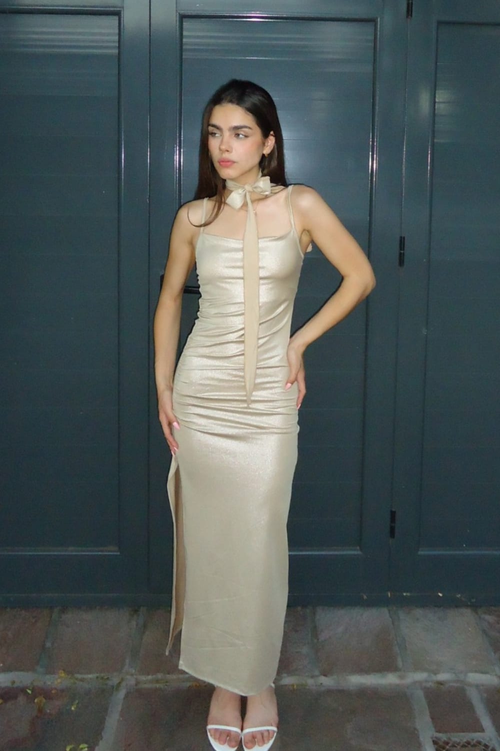 VESTIDO NARA BRILLO